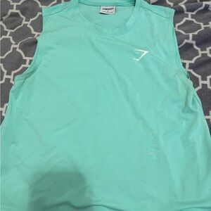 Gymshark Aqua Blue Tank Top
